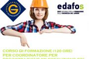 CORSO PER COORDINATORE PER PROGETTAZIONE ED ESECUZIONE DEI LAVORI CSP/CSE